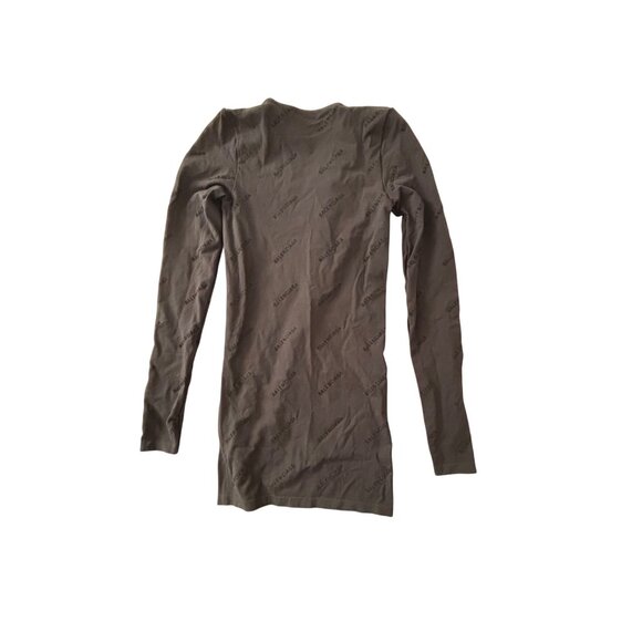 Balenciaga Womens Long Sleeve Black Top S - Picture 3 of 10